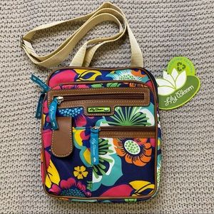 Lily Bloom Floral Fiesta Gigi Crossbody Bag New With Tags